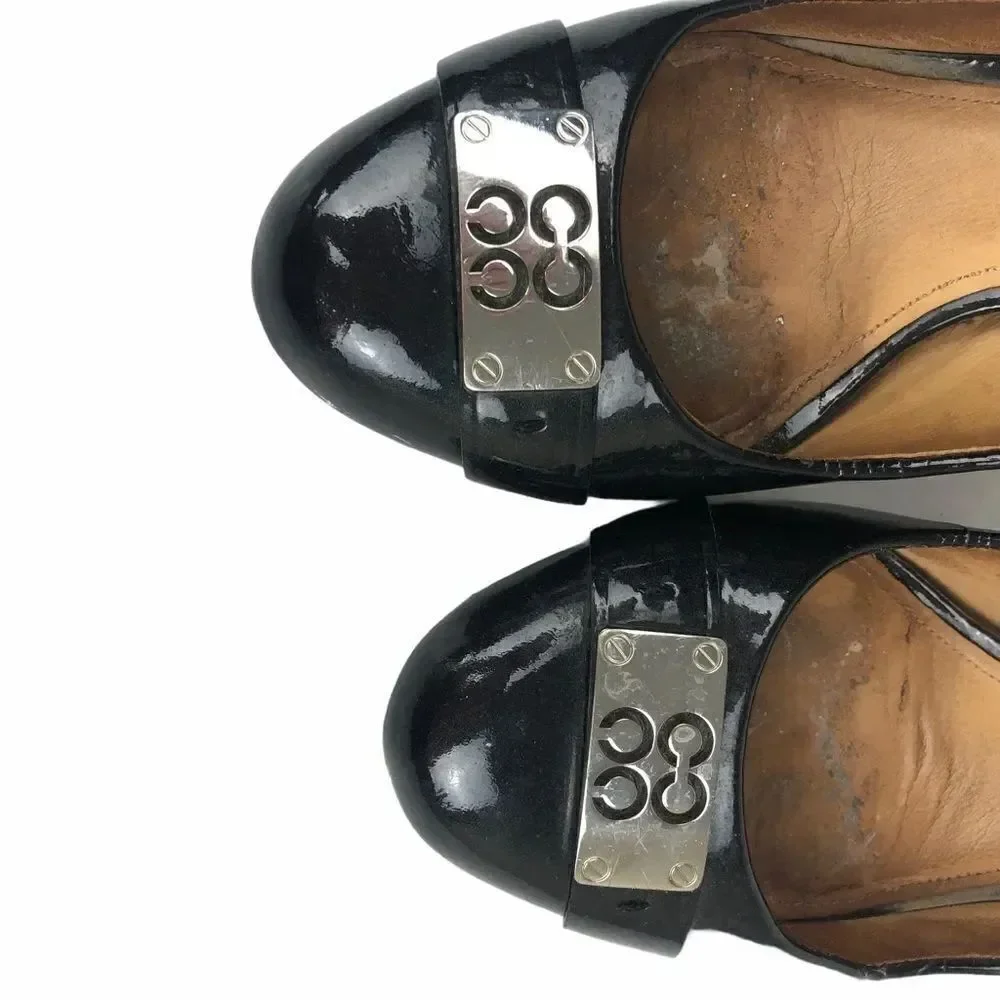 Coach heels pumps black